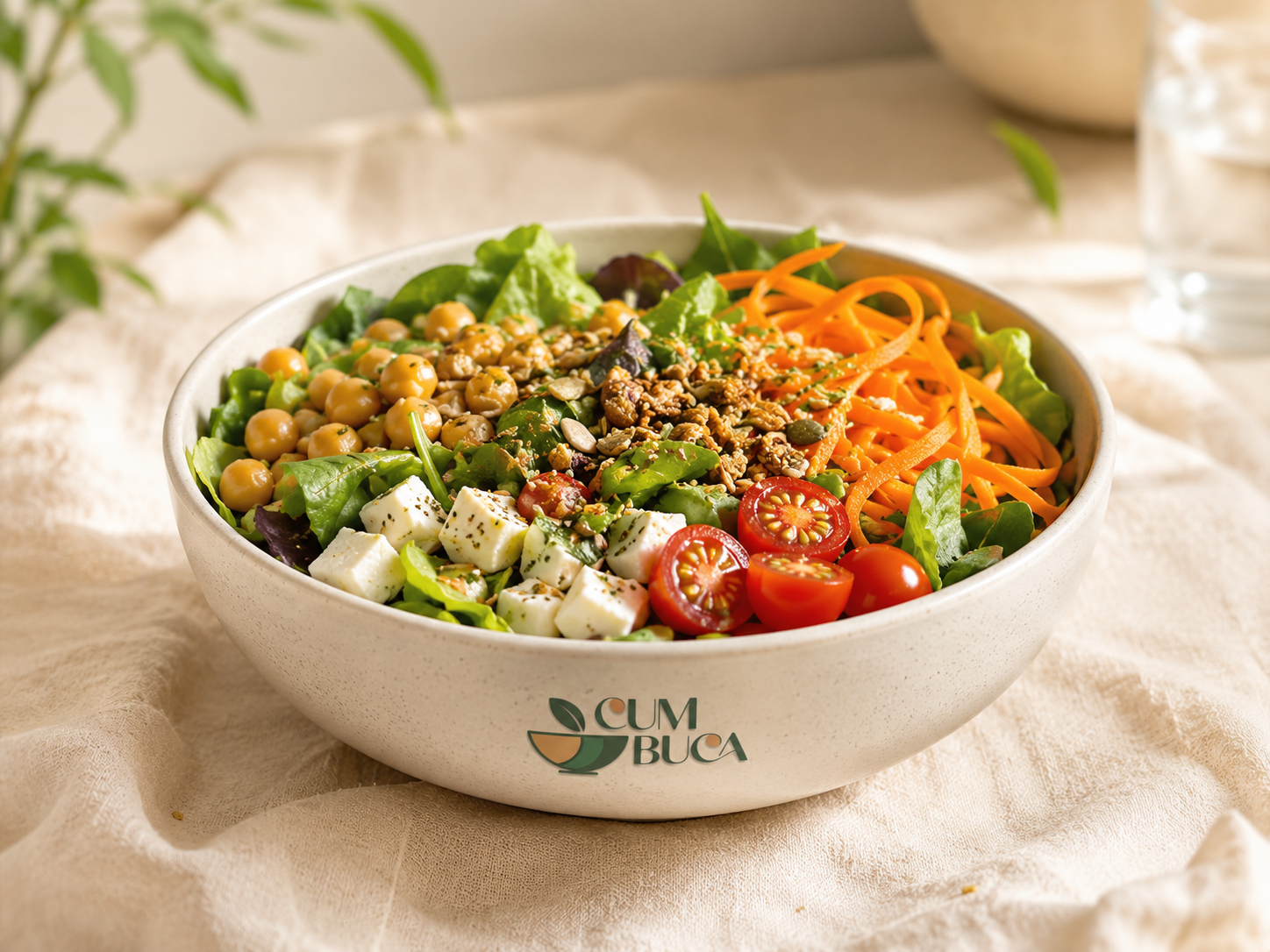 Salada fresca da Cumbuca
