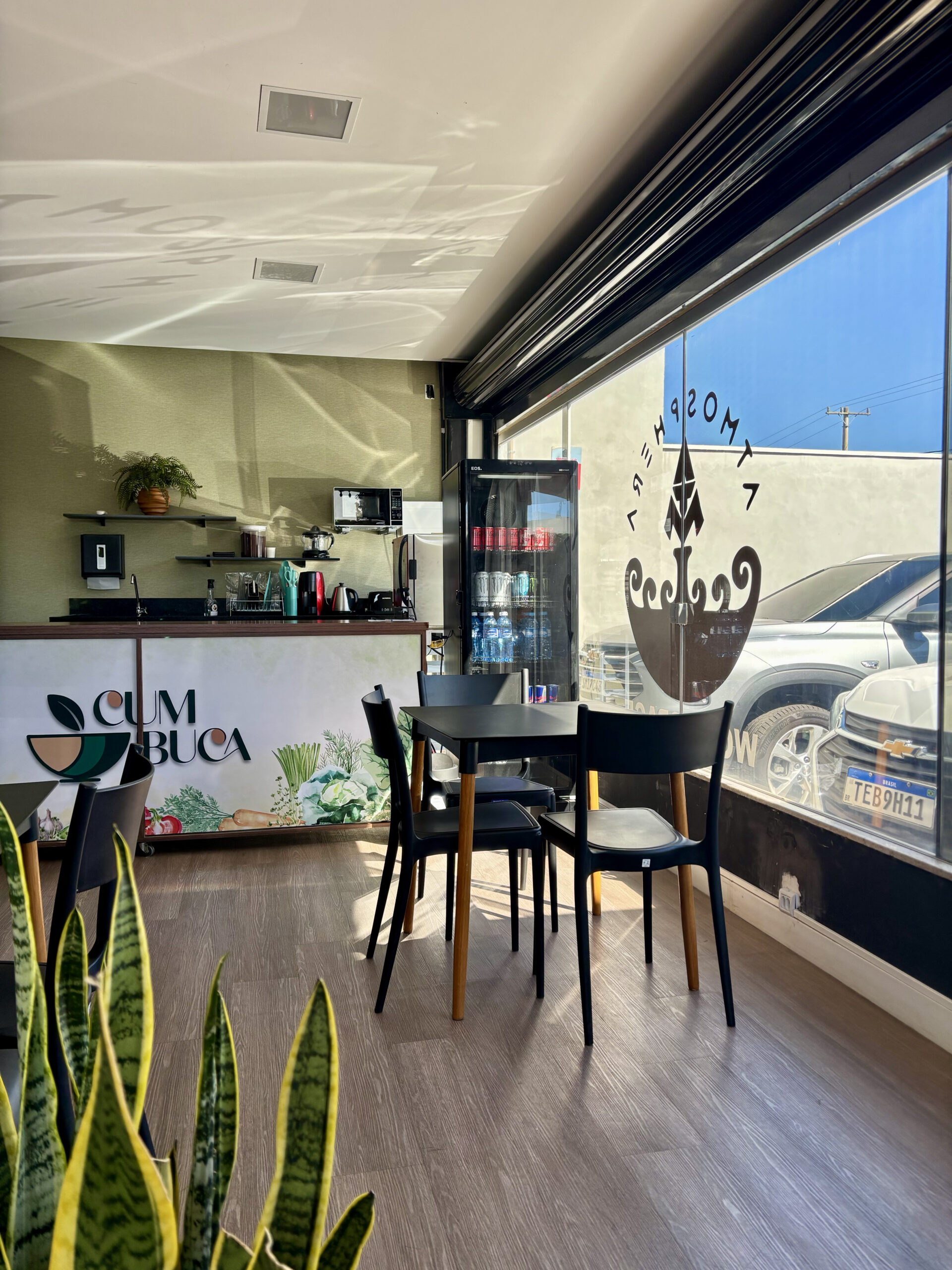 Espaço interno da Cumbuca